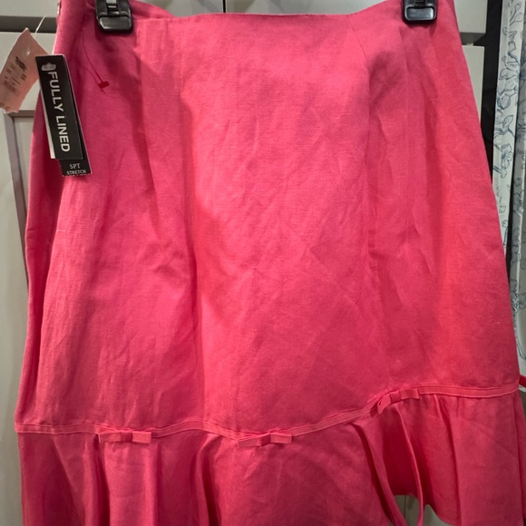 Larry Levine Vibrant Pink Skirt - Picture 6 of 10